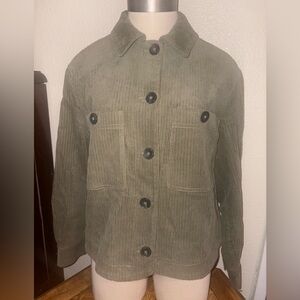 Zara Green Corduroy jacket